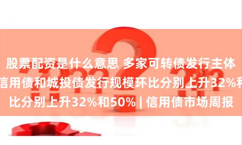 股票配资是什么意思 多家可转债发行主体出现评级下调，信用债和城投债发行规模环比分别上升32%和50% | 信用债市场周报